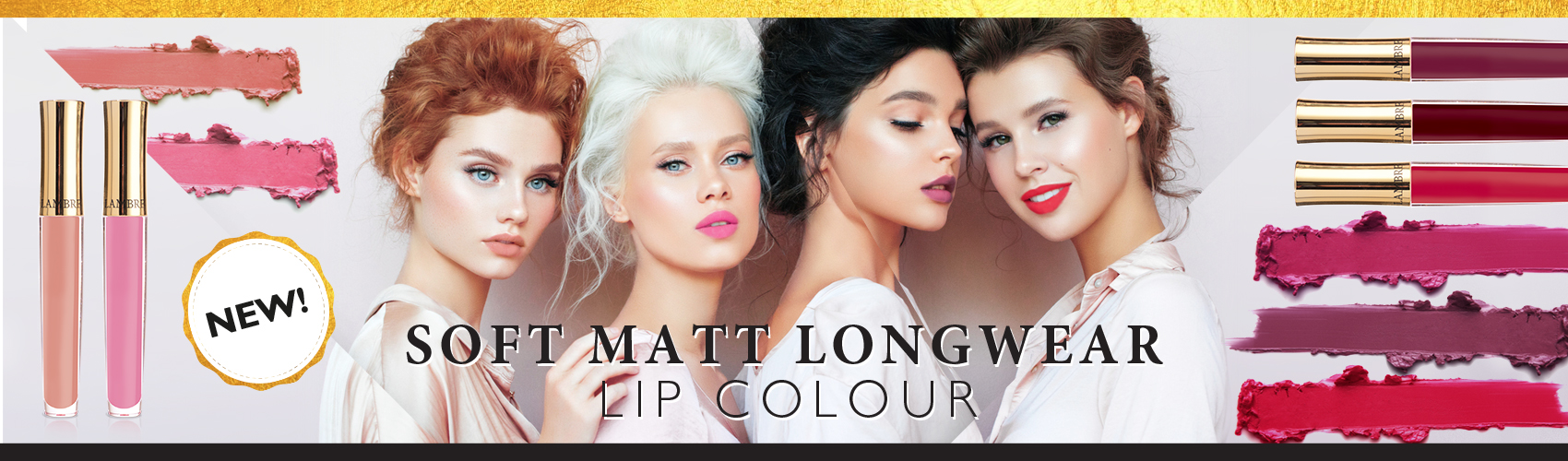 Новинка! Жидкая матовая помада Soft Matt Longwear от Lambre Новинка! Жидкая матовая помада Soft Matt Longwear от Lambre