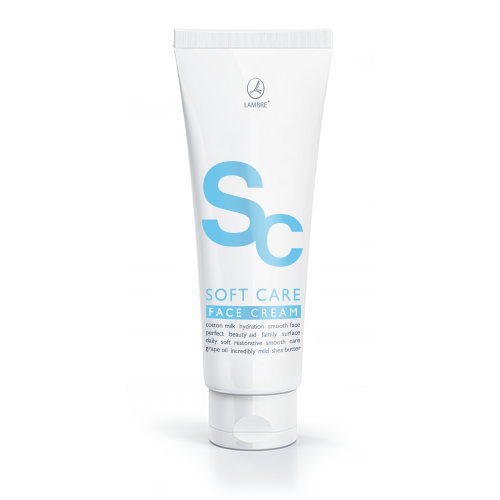 SOFT CARE FACE CREAM Lambre ИНТЕНСИВНО УВЛАЖНЯЮЩИЙ КРЕМ ДЛЯ ЛИЦА С ХЛОПКОВЫМ МОЛОЧКОМ SOFT CARE FACE CREAM Lambre ИНТЕНСИВНО УВЛАЖНЯЮЩИЙ КРЕМ ДЛЯ ЛИЦА С ХЛОПКОВЫМ МОЛОЧКОМ