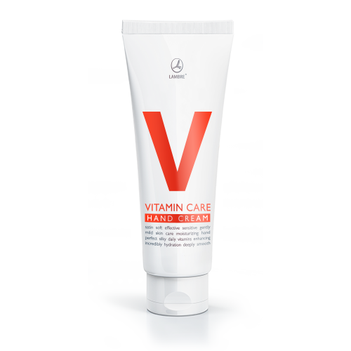 VITAMIN CARE HAND CREAM Lambre УВЛАЖНЯЮЩИЙ КРЕМ Ламбре ДЛЯ РУК С ПИТАТЕЛЬНЫМ КОМПЛЕКСОМ ВИТАМИНОВ VITAMIN CARE HAND CREAM Lambre УВЛАЖНЯЮЩИЙ КРЕМ Ламбре ДЛЯ РУК С ПИТАТЕЛЬНЫМ КОМПЛЕКСОМ ВИТАМИНОВ